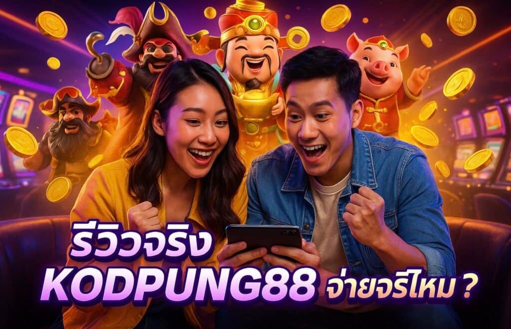 รีวิวจริง KODPUNG88 จ่ายจริงไหม